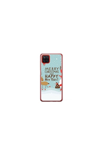 Atlas Husa personalizata tip carcasa Samsung Galaxy A12 5G, Happy Christmas a...