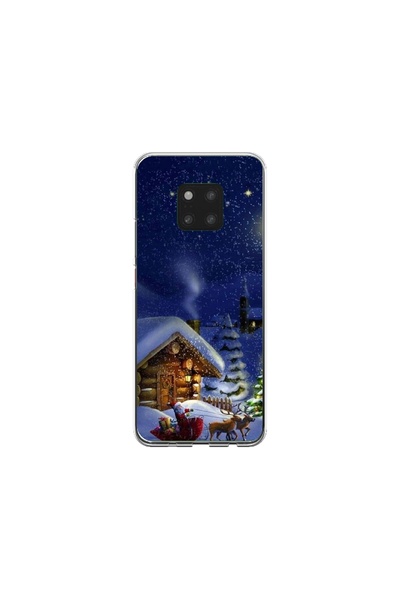 Atlas Προσαρμοσμένη θήκη Huawei Mate 20 Pro, Christmas Cottage, , S1D1M0059
