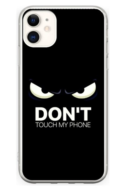 Atlas Husa personalizata tip carcasa Apple iPhone 12, Dont touch my phone 1, ...
