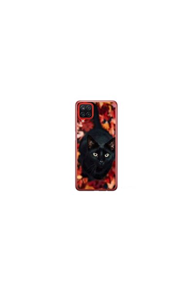 Atlas Εξατομικευμένη θήκη τύπου Samsung Galaxy A12 5G, Black Cat 3, , S1D1M0017