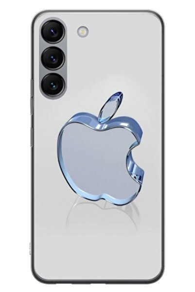 Atlas Εξατομικευμένη θήκη τύπου Samsung Galaxy S23, λογότυπο Apple, , S1D1M0323