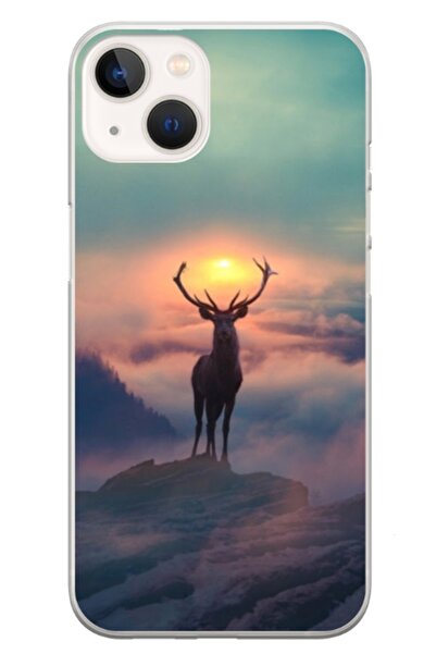 Atlas Husa personalizata tip carcasa Apple iPhone 13 Mini, Antlers, , S1D1M0303