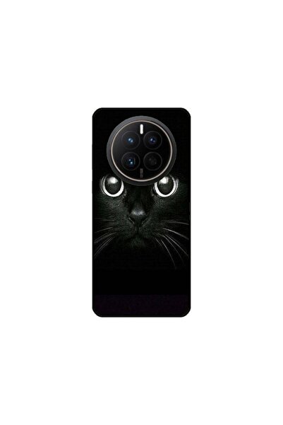Atlas Husa personalizata tip carcasa Huawei Mate 50 Pro, Black Cat 1, , S1D1M...