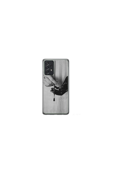 Atlas Husa personalizata tip carcasa Samsung Galaxy A72, Black Paint, , S1D1M...