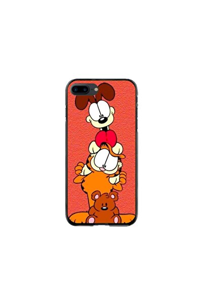 Atlas Εξατομικευμένη θήκη τύπου Apple iPhone 8 Plus, Garfield, , S1D1M0085