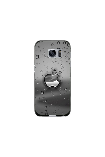 Atlas Προσαρμοσμένη θήκη για Samsung Galaxy S7 Edge, Rainy Apple logo, , S1D1...