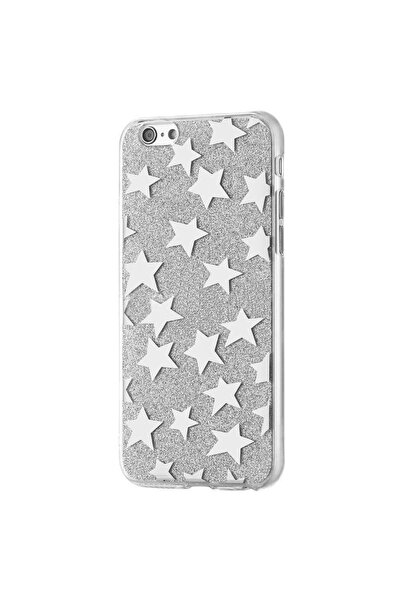 Atlas Husa APPLE iPhone 6\6S - Μόδα (Shinny Stars Argintiu)