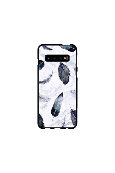 Atlas Εξατομικευμένη θήκη τύπου Samsung Galaxy S10 Plus, Leaf Design 2, , S1D...