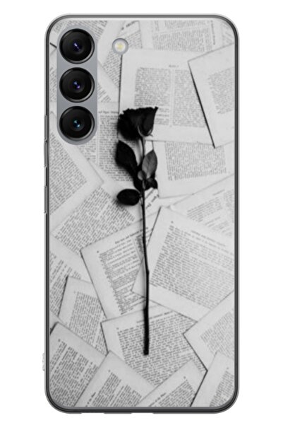 Atlas Εξατομικευμένη θήκη τύπου Samsung Galaxy S23, Black Rose, , S1D1M0021