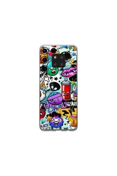 Atlas Εξατομικευμένη θήκη τύπου Huawei Mate 20, Grafitti, , S1D1M0289