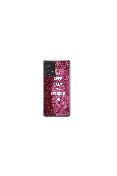 Atlas Husa personalizata tip carcasa Samsung Galaxy A32, Keep Calm and Sparkl...