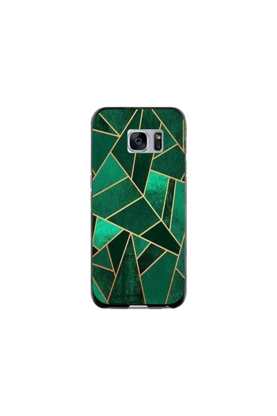 Atlas Husa personalizata tip carcasa Samsung Galaxy S7, Emerald, , S1D1M0287