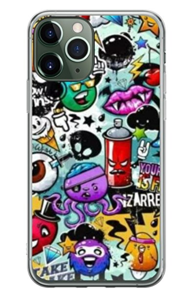 Atlas Husa personalizata tip carcasa Apple iPhone 11 Pro, Grafitti, , S1D1M0289