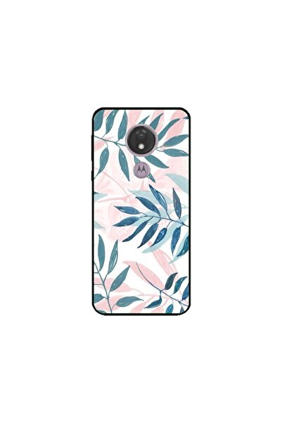 Atlas Husa personalizata tip carcasa Motorola Moto G7 Power, Leaf Design 1, ,...