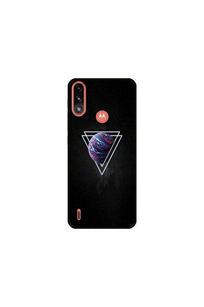 Atlas Προσαρμοσμένος τύπος θήκης Motorola Moto E7 Power, Triangle Planet, , S...