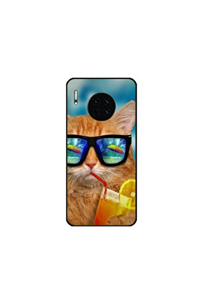 Atlas Husa personalizata tip carcasa Huawei Mate 30, Cool Cat, , S1D1M0031