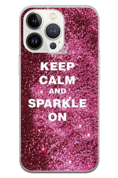 Atlas Personalized Apple iPhone 17 Pro Max case, Keep Calm and Sparkle On, S1...