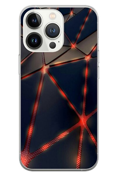 Atlas Εξατομικευμένη θήκη τύπου Apple iPhone 14 Pro Max, Lava Triangles, , S1...