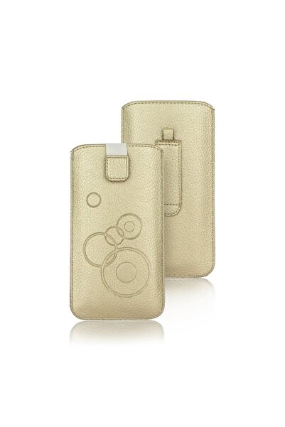 Atlas Husa SAMSUNG Galaxy S5 - Tip Sac (Auriu)