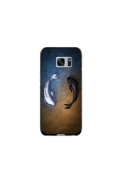 Atlas Εξατομικευμένη θήκη Samsung Galaxy S7, Ying and Yang Fish, S1D1M0390