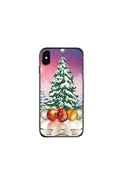 Atlas Εξατομικευμένη θήκη τύπου Apple iPhone XS, Χριστουγεννιάτικο δέντρο 1, ...