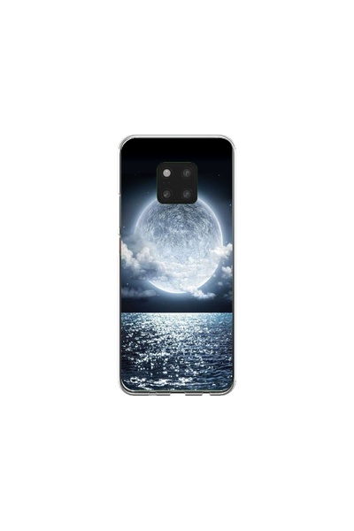 Atlas Husa personalizata tip carcasa Huawei Mate 20 Pro, Moon Sky, , S1D1M0228