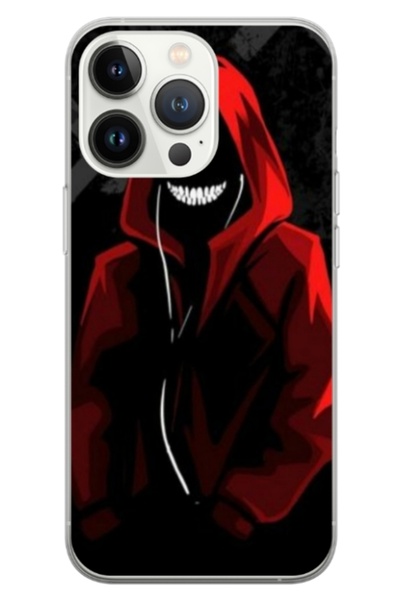 Atlas Husa personalizata tip carcasa Apple iPhone 14 Pro Max, Evil Hoodie Man...