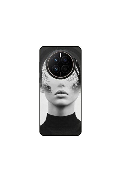 Atlas Husa personalizata tip carcasa Huawei Mate 50 Pro, Abstract Lady, , S1D...
