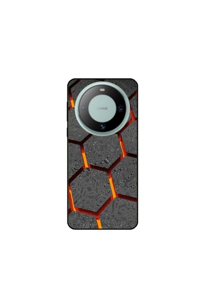 Atlas Husa personalizata tip carcasa Huawei Mate 60 Pro, Lava Hex, , S1D1M0265