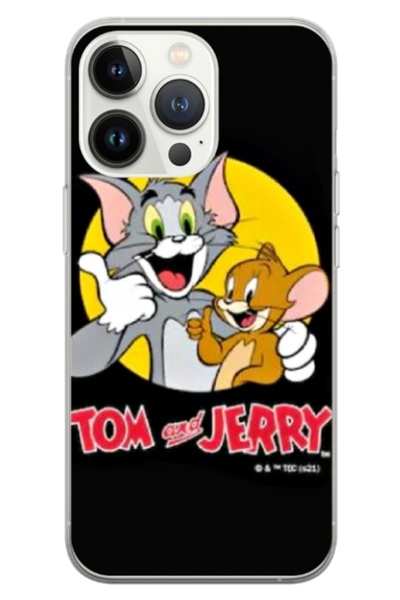 Atlas Εξατομικευμένη θήκη τύπου Apple iPhone 15 Pro, Tom and Jerry 4, , S1D1M...
