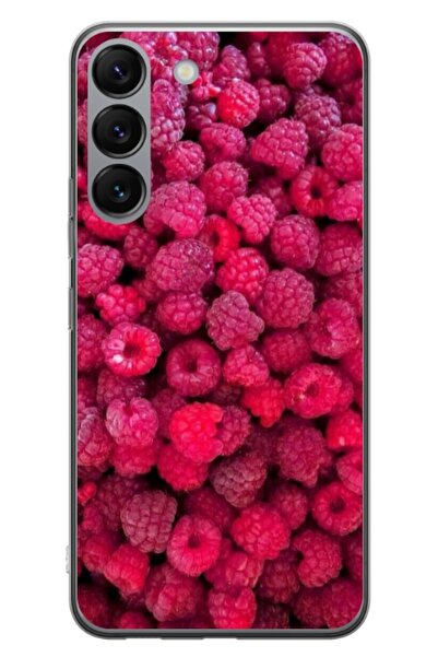 Atlas Персонализиран калъф за Samsung Galaxy S23, цвят малина, S1D1M0234