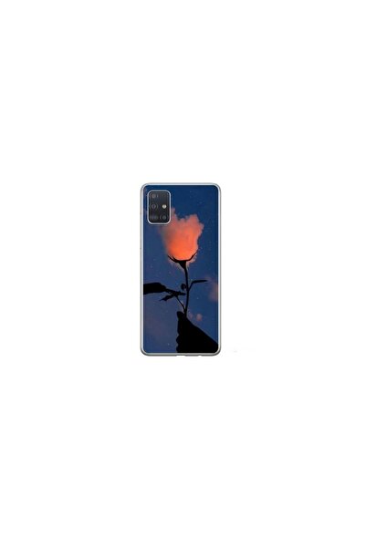 Atlas Husa personalizata tip carcasa Samsung Galaxy A71, Sky Flower, , S1D1M0159