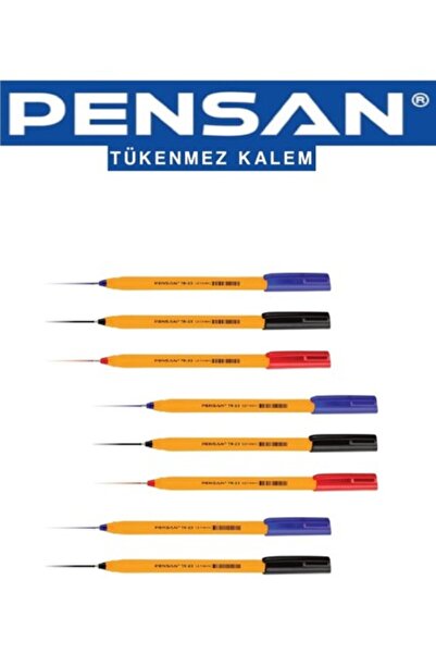 Pensan مجموعة أقلام حبر جاف TR-23 مكونة من 12 قلمًا