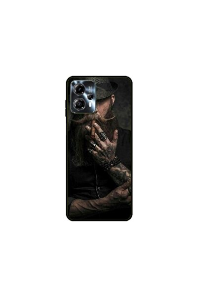Atlas Husa personalizata tip carcasa Motorola Moto G13, Beard Man, , S1D1M0355