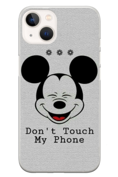 Atlas Husa personalizata tip carcasa Apple iPhone 14, Dont Touch my Phone 3, ...