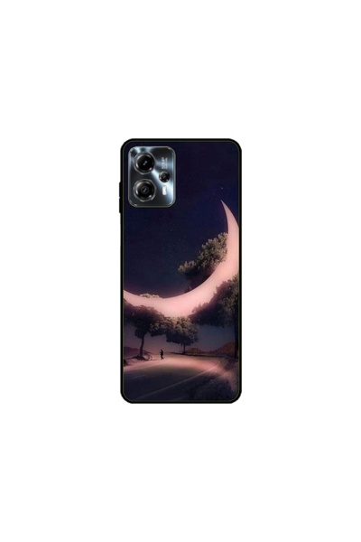 Atlas Husa personalizata tip carcasa Motorola Moto G13, Moon in the Trees, , ...
