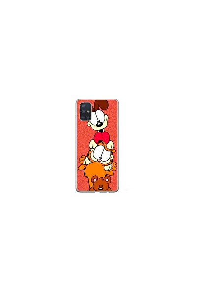 Atlas Εξατομικευμένη θήκη τύπου Samsung Galaxy A71, Garfield, , S1D1M0085