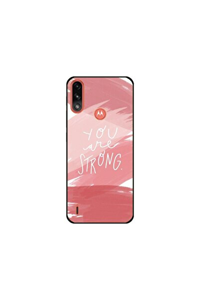 Atlas Εξατομικευμένη θήκη τύπου Motorola Moto E7 Power, Είσαι δυνατός, , S1D1...