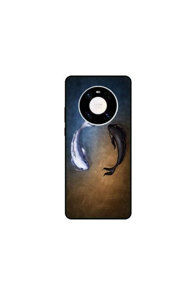 Atlas Husa personalizata tip carcasa Huawei Mate 40 Pro, Ying and Yang Fish, ...