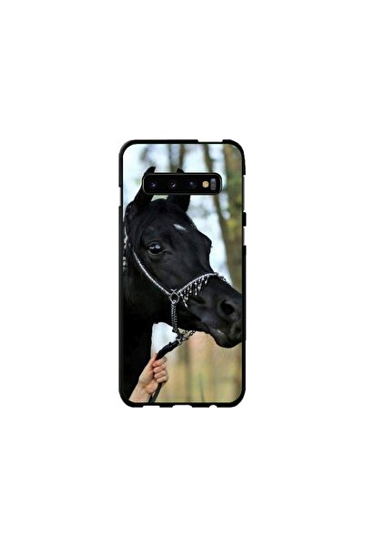 Atlas Husa personalizata tip carcasa Samsung Galaxy S10 Plus, Black Horse, , ...
