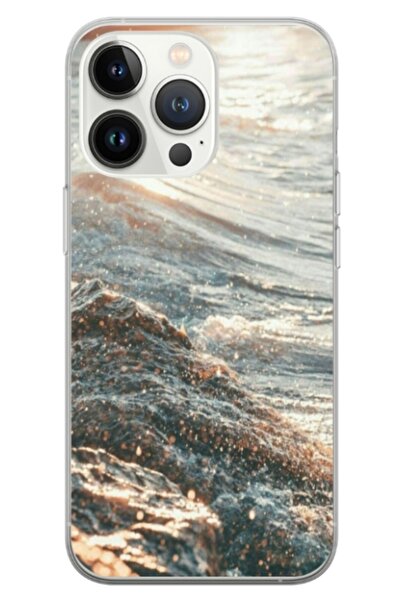 Atlas Husa personalizata tip carcasa Apple iPhone 13 Pro, Ocean Water 1 , , S...