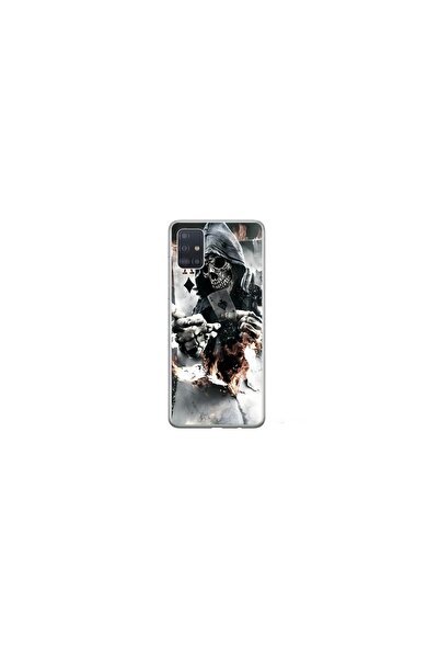 Atlas Husa personalizata tip carcasa Samsung Galaxy A51, Skeleton Cards, , S1...