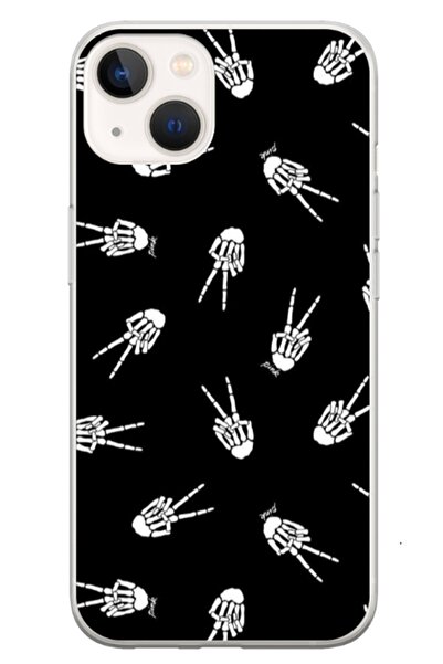Atlas Husa personalizata tip carcasa Apple iPhone 13 Mini, OK Skelly, , S1D1M...
