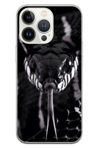 Atlas Husa personalizata tip carcasa Apple iPhone 13 Pro, Snake, , S1D1M0378