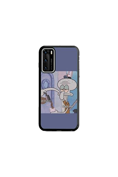Atlas Husa personalizata tip carcasa Huawei P40 Lite, Squidward 1, , S1D1M0161
