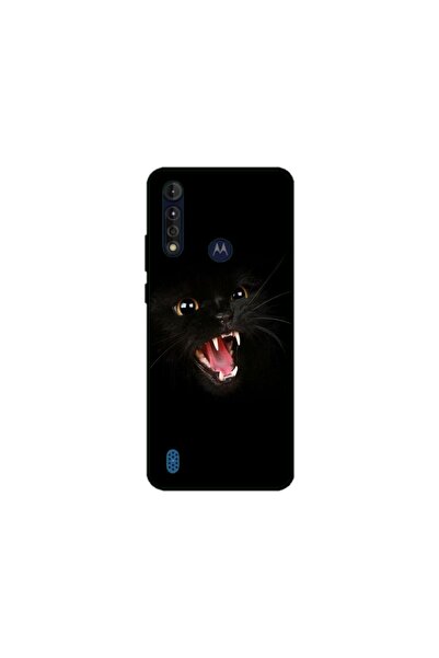 Atlas Husa personalizata tip carcasa Motorola Moto G8 Power Lite, Black Cat 2...