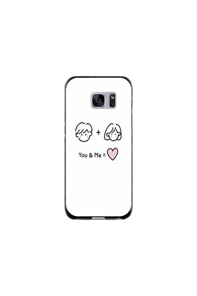 Atlas Εξατομικευμένη θήκη τύπου Samsung Galaxy S7, Εσύ και εγώ, , S1D1M0274