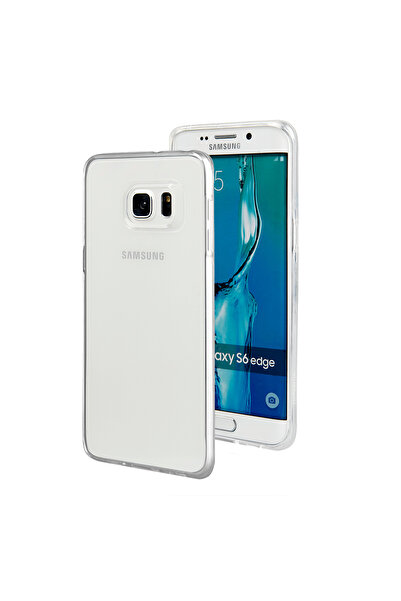 Atlas Husa SAMSUNG Galaxy S6 Edge - Jelly Clear (Transparent) Anti-Ingalbenire