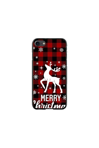 Atlas Husa personalizata tip carcasa Apple iPhone 7, Merry Christmas Reindeer...
