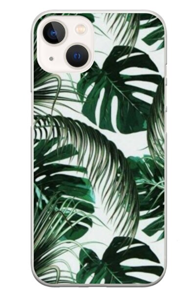 Atlas Husa personalizata tip carcasa Apple iPhone 13 Mini, Leaf Design 3, , S...